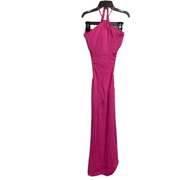 Capittana Mika Knitted Cotton Dress Pink M/L - Picture 2 of 12